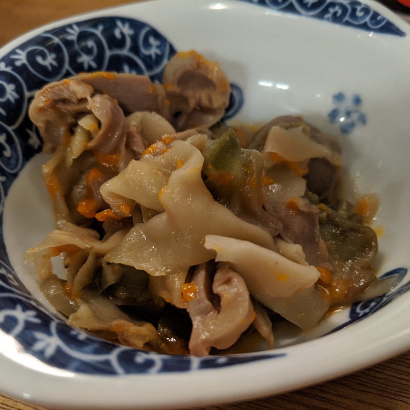 砂肝ザーサイ(しろくまストア 大森北口店)