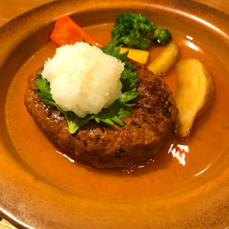 和風おろしハンバーグ(ミチノイエ)