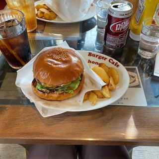 テリヤキバーガー(BurgerCafe honohono)