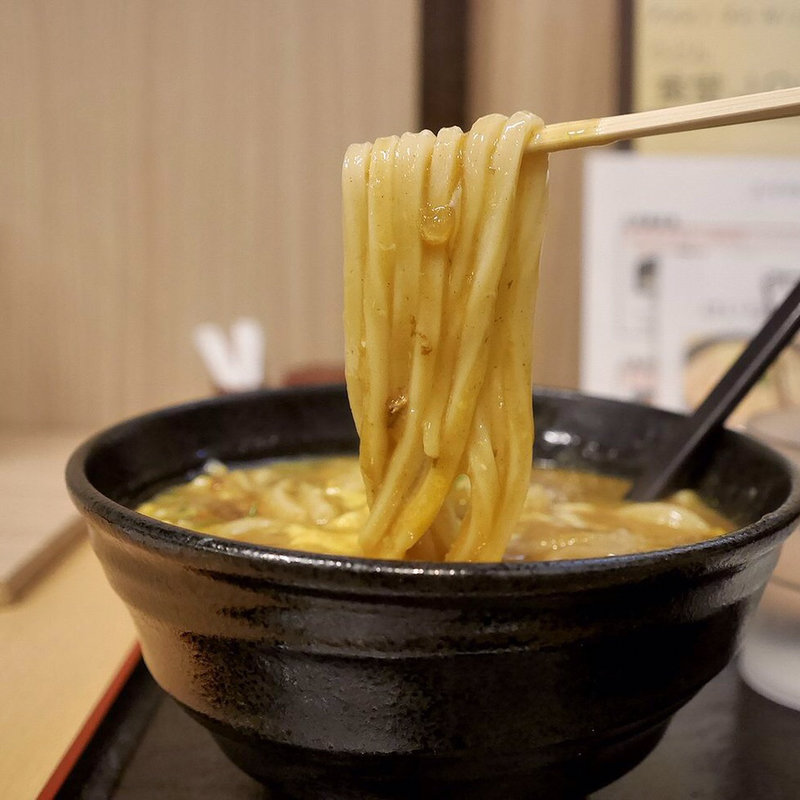けいらんカレーうどん(うどん上々 )