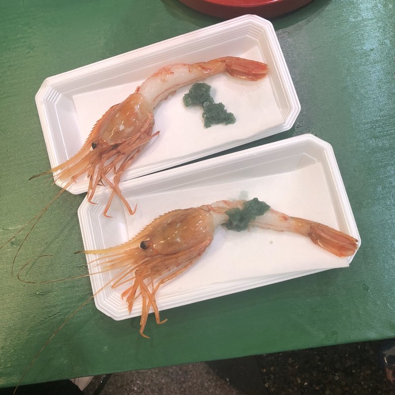 甘エビ(近江町刺身市場 )