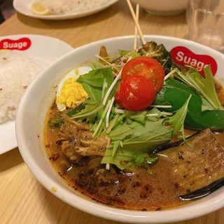 野菜カレー(北海道スープカレーSuage 渋谷店)