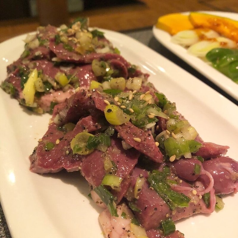 牛ハツ(精養軒)