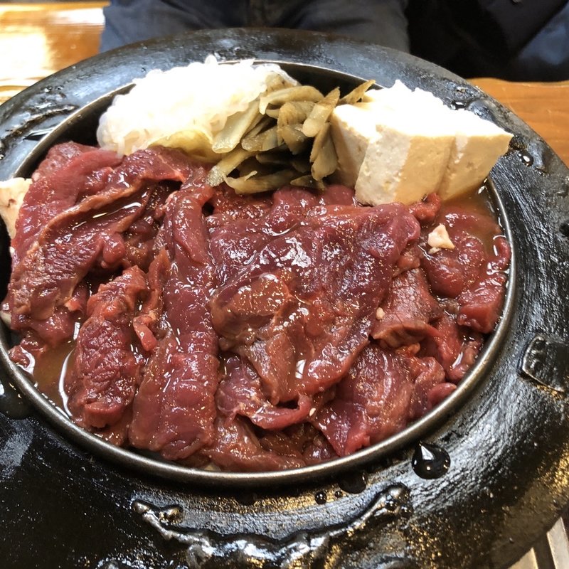 肉なべ（並）(柿島屋)