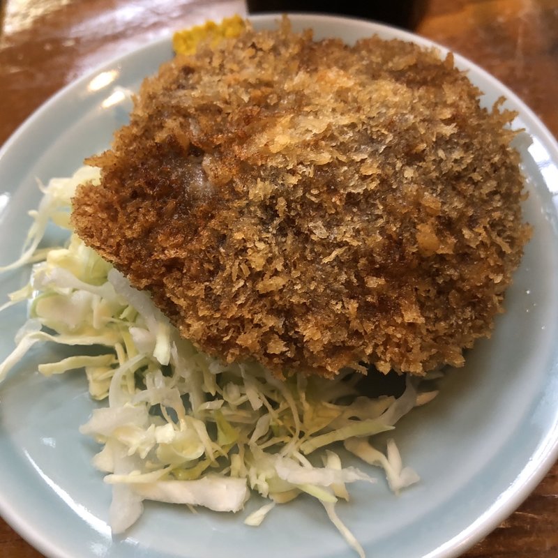 馬肉メンチ(柿島屋)