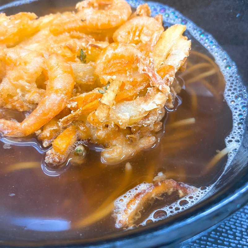 かきあげ天そば(渚)