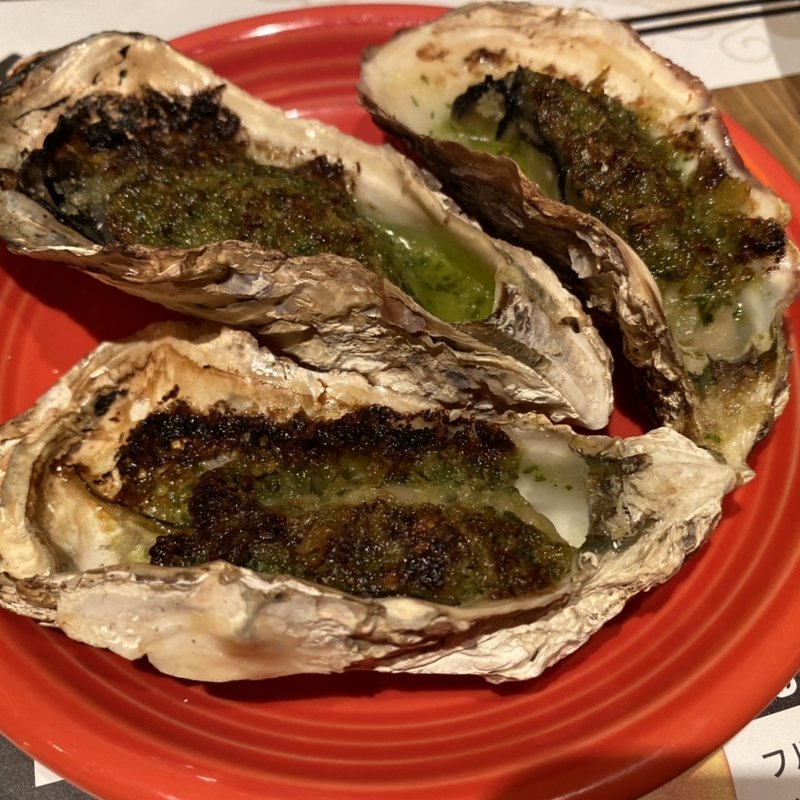 牡蠣の香草焼き(ビッレリア&ピッツェリア ルーチェ （LUCE）)