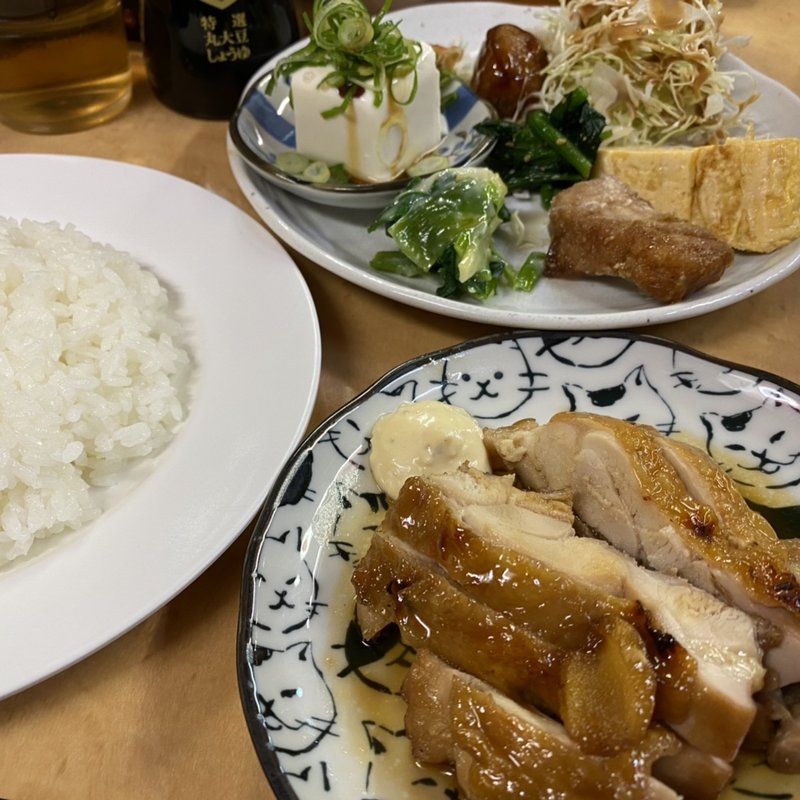 照焼チキン定食(立呑処 和（かず）)