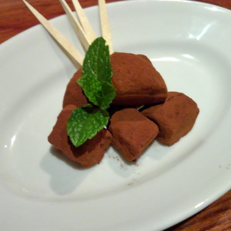 生チョコレート(ハイボールバー　杜の都1923 )