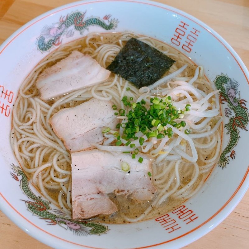 塩そば(大盛り)(中華そば きのした （【旧店名】ドラゴンラーメン）)