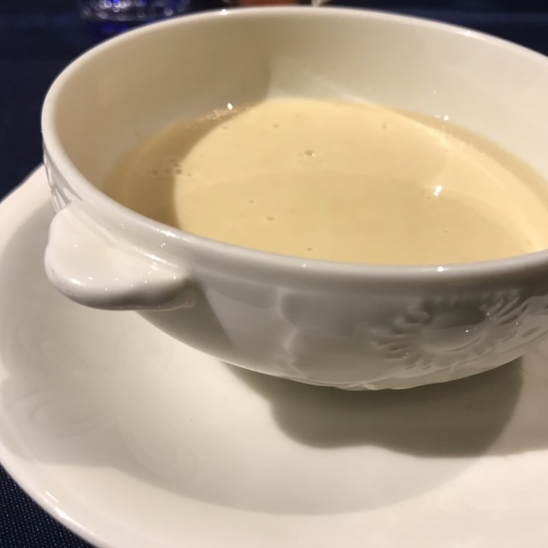 お子様コース　コーンスープ(スポンタネ )