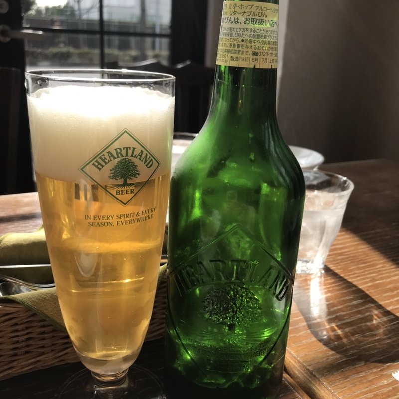 ハートランド　中瓶(クロベイ （kurobei）)