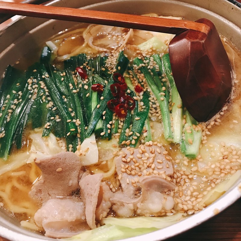 牛もつめんちゃんこ(博多めんちゃんこ亭 六本松店)