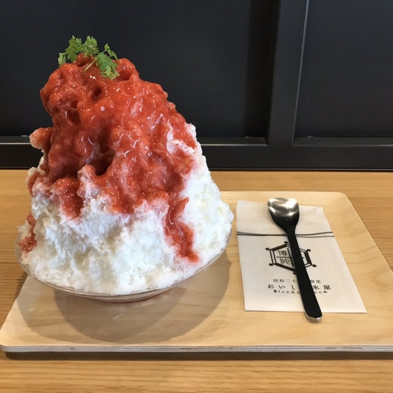 (おいしい氷屋 天神南店)