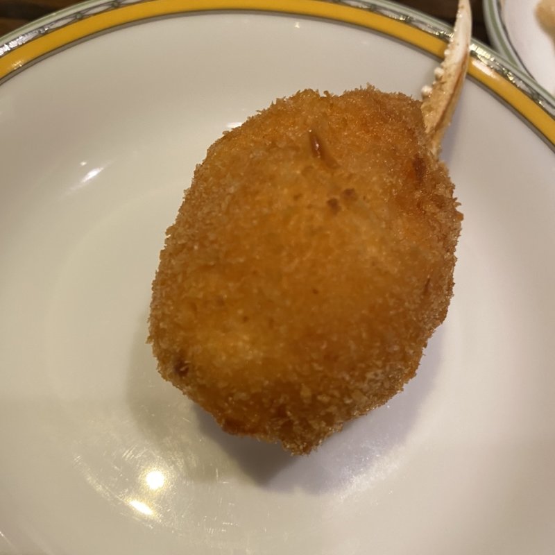 蟹爪揚げ(銀座アスター プティシーヌ町田)