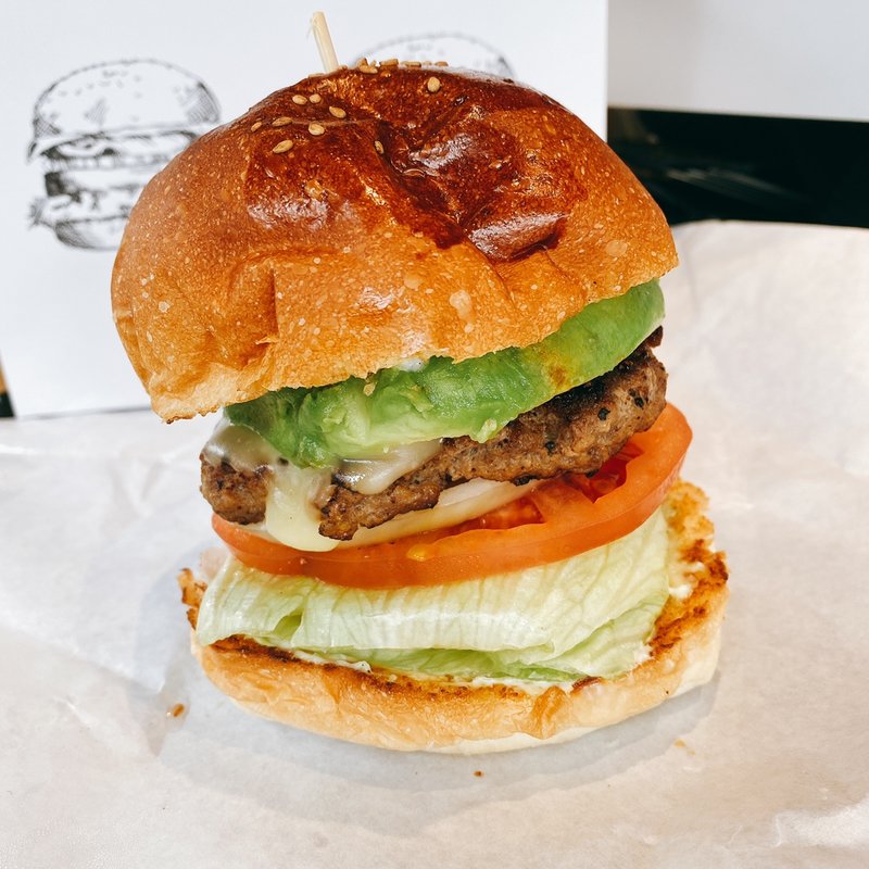 アボカドバーガー(airs burger cafe)