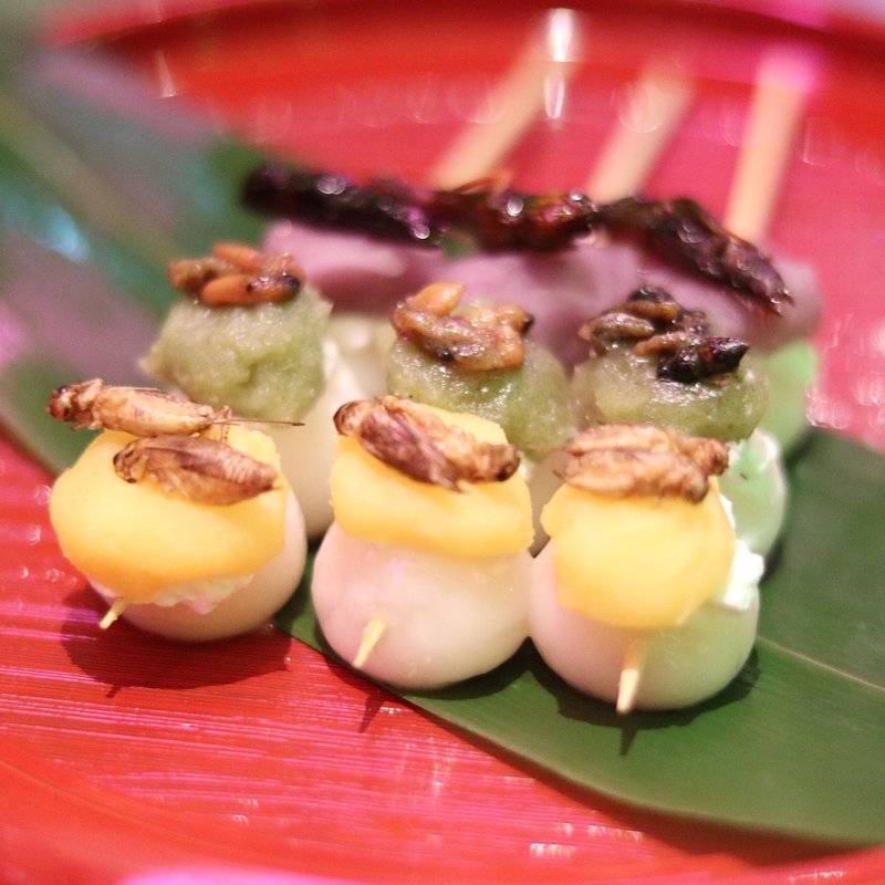 虫だんご(鳥獣虫居酒屋 米とサーカス 渋谷PARCO店)