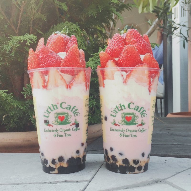 ストロベリーボバ(Urth Caffé 代官山 )