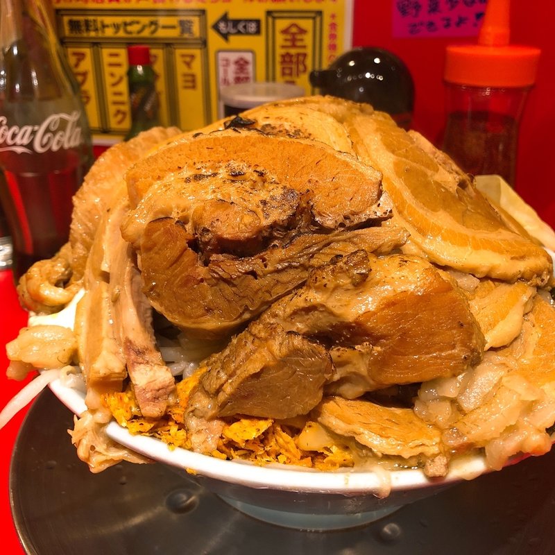 まぜそば特盛(ハイカロリー学園 所沢 プロペ通り店)