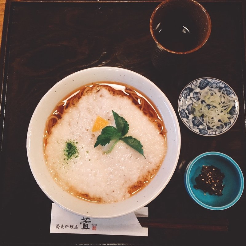 とろろ そば(萱 （かや）)