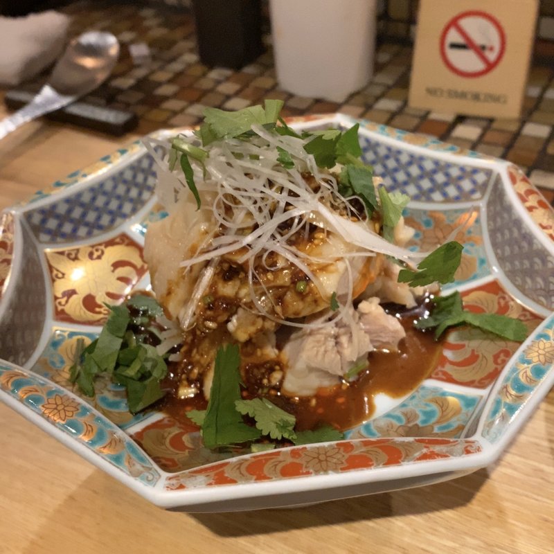 よだれ鶏(幸菜福耳 （コウサイフクミミ）)