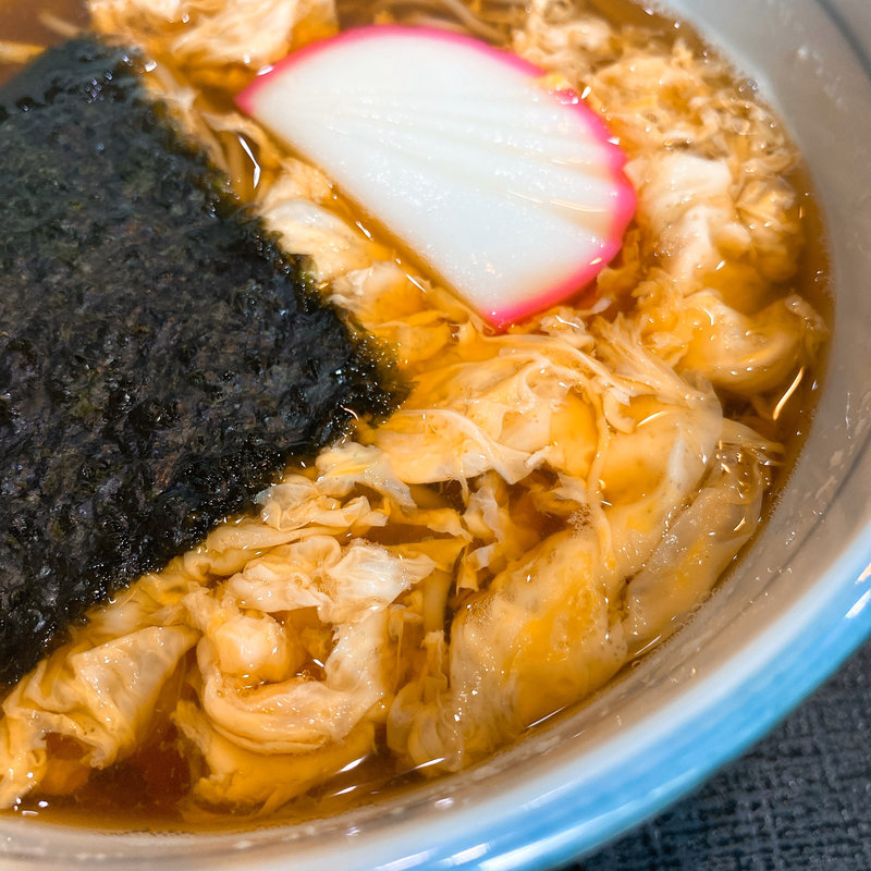 玉子とじそば(美斗家)