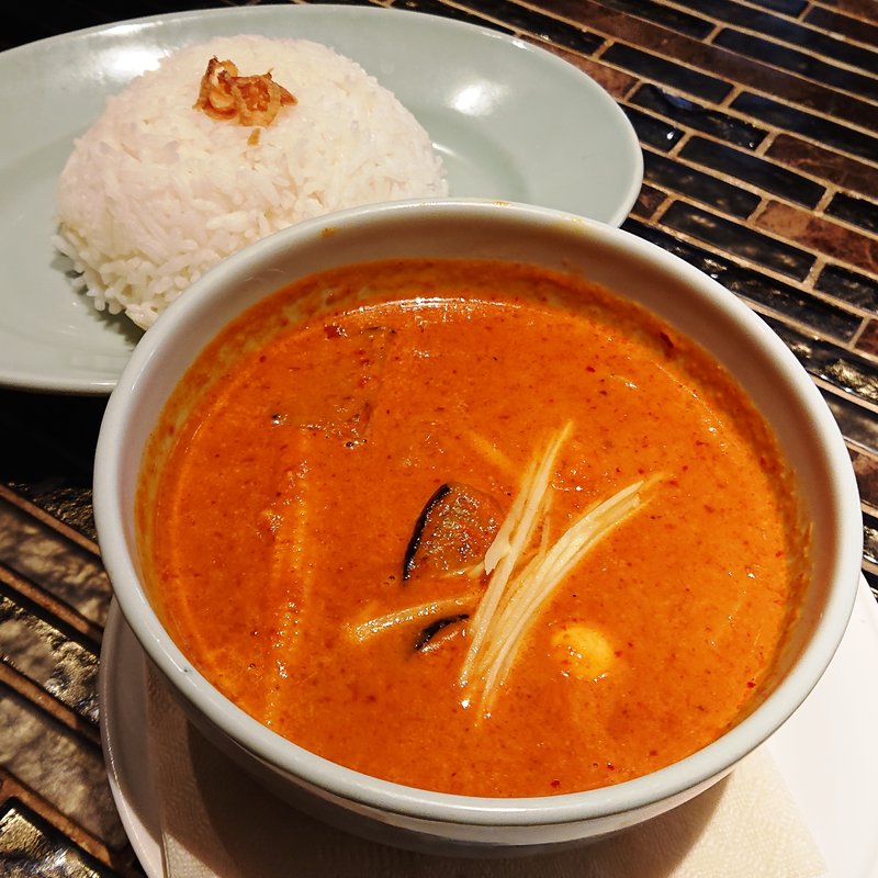 海老とココナッツのレッドカレー(アジアンビストロ Dai 武蔵小杉店)