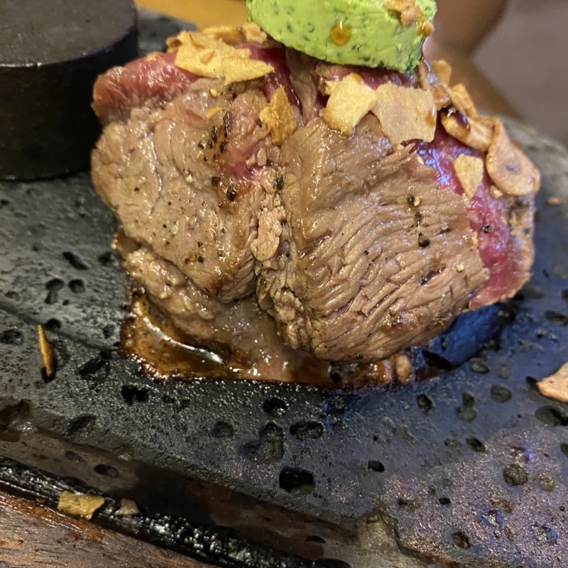 US産ハラミのステーキ(ビストロ ミートマン)