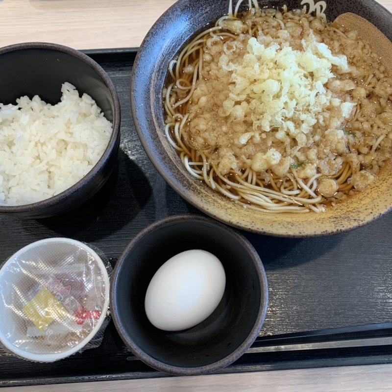 朝そば（納豆）(ゆで太郎 厚木下依知店 )