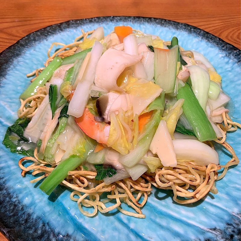 極上海鮮焼きそば(551蓬莱 本店)