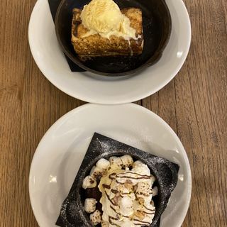 ふわとろデニッシュで作ったフレンチトースト(ブレントウッドテラス)