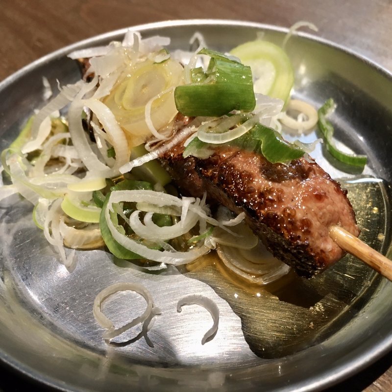 レバねぎ塩串(四文屋 すすきの店)