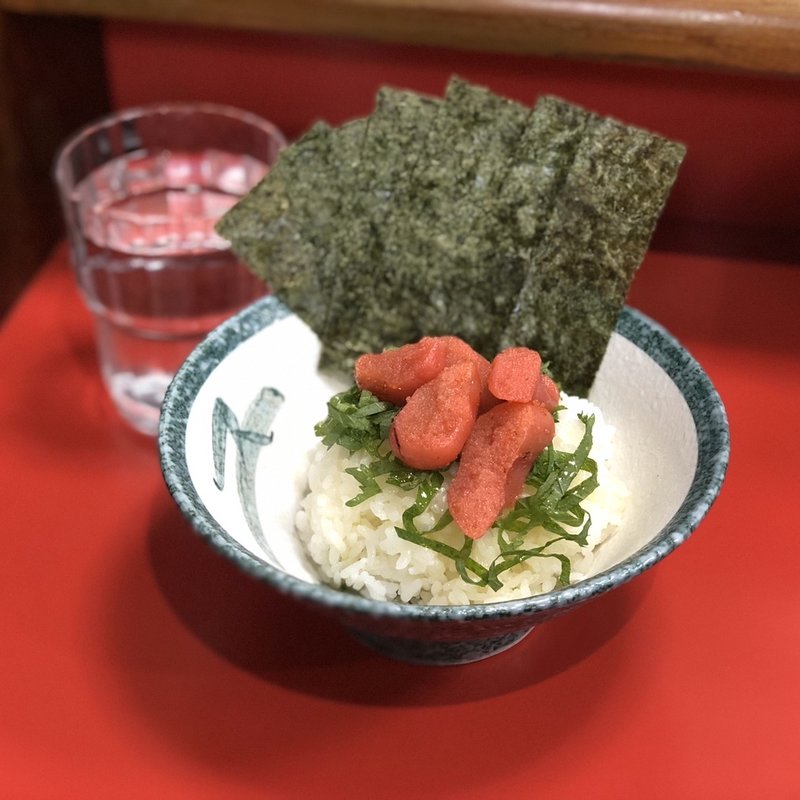 ガリバタメンタイミニ丼(無添加つけ麺 手打ち中華蕎麦 手づくり餃子 和の華)