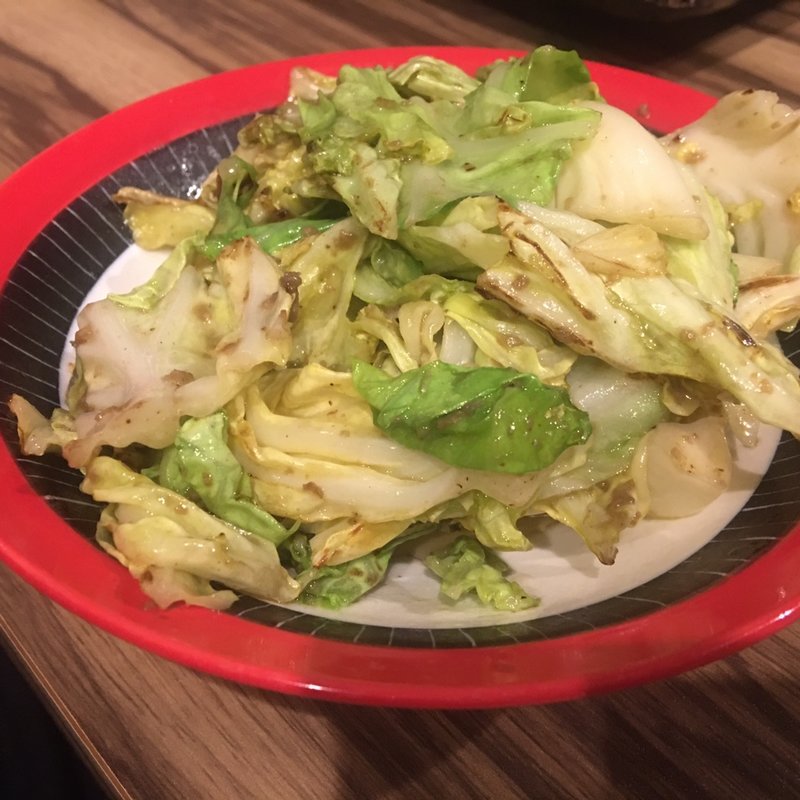 アンチョビキャベツ(酒と肴のたか木)