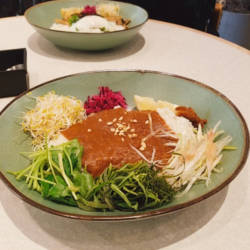 薬膳カレーどんぶり(伊右衛門カフェラゾーナ川崎店)