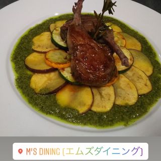 仔羊のソテー(M's Dining(エムズダイニング))