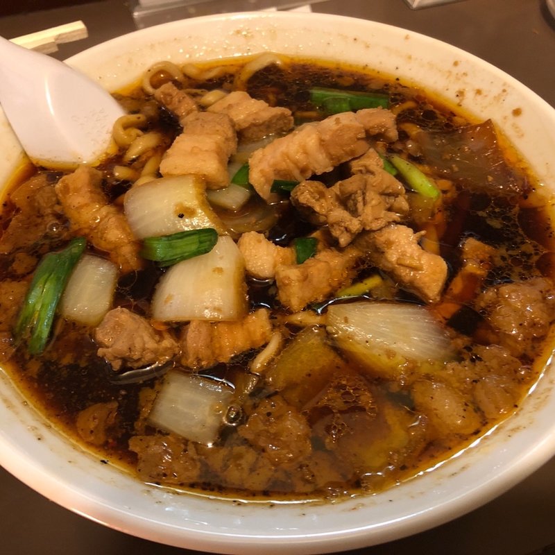 スタ満そば、生卵(スタミナ満点ラーメンすず鬼)