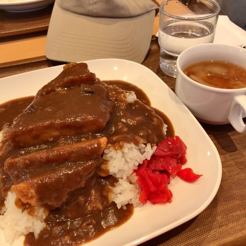 カツカレー(カフェダイニング NAKAJUKU)