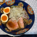 埜邑の中華そば　味玉とダイブめしセット(細麺)