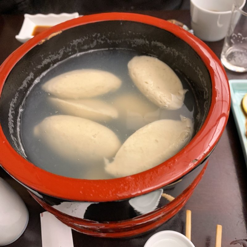 そばがき(神田まつや)