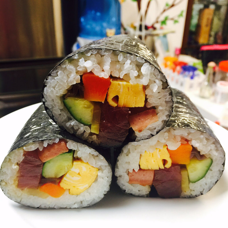 恵方巻き(自宅)