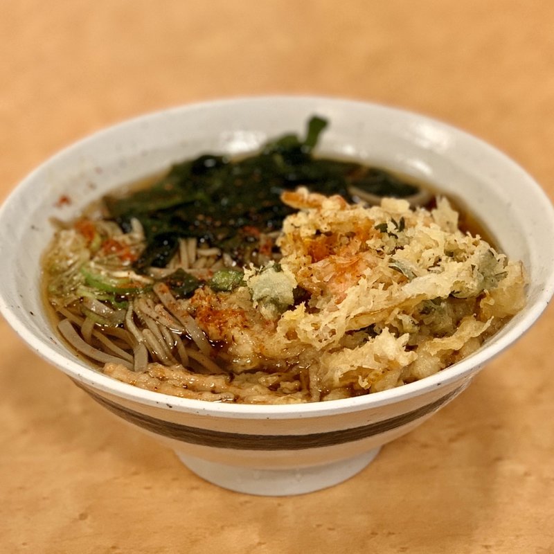 かき揚げそば(そば処吉野家 足柄サービスエリア下り店 （アシガラサービスエリアクダリテン）)