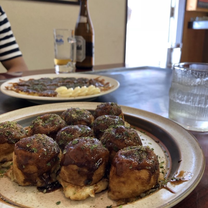 たこ焼き(お好み焼やじ馬)