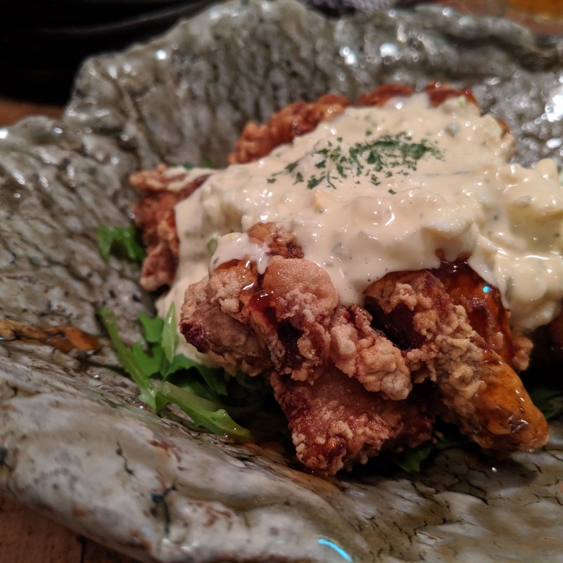 から揚げ(アムザ 炭焼笑店 陽)