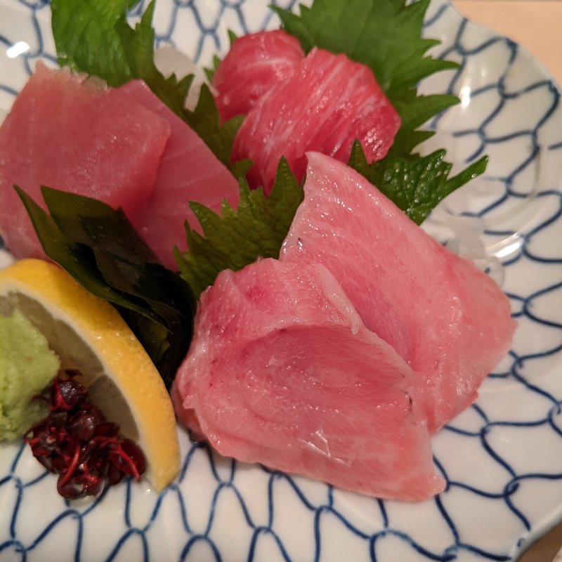 マグロ3種盛り(壷心)