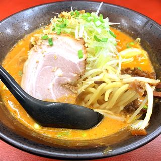 スーパー味噌坦々麺(手打らーめん珍来 市原店)