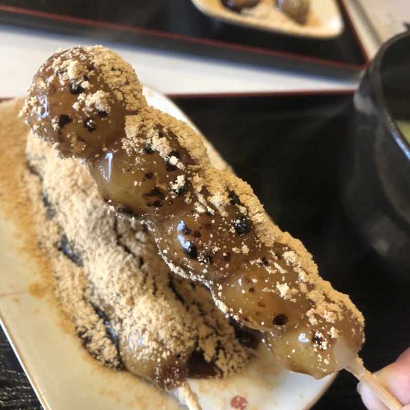 みたらしだんごセット　抹茶(つるき餅本舗 七条店 )