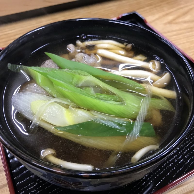 芋煮汁(そば処信敬坊 )