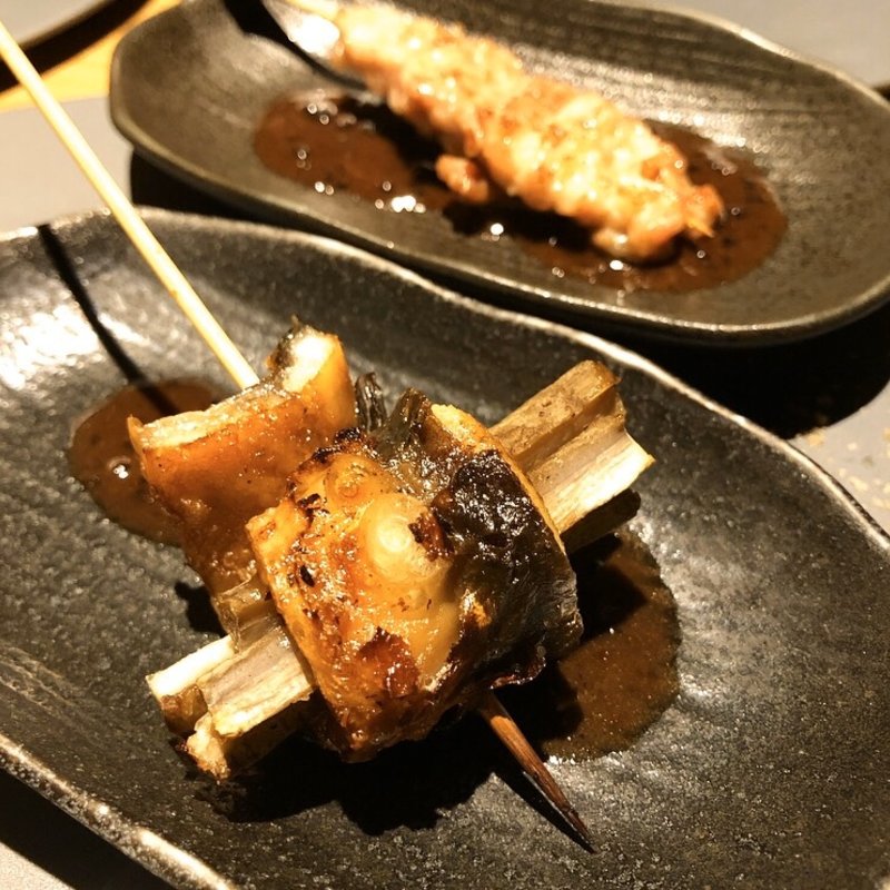 鰻串焼き(綾小路高倉　都食堂)