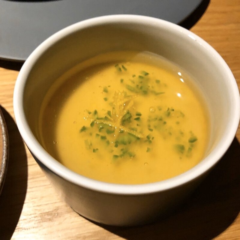 フォアグラの茶碗蒸し(綾小路高倉　都食堂)